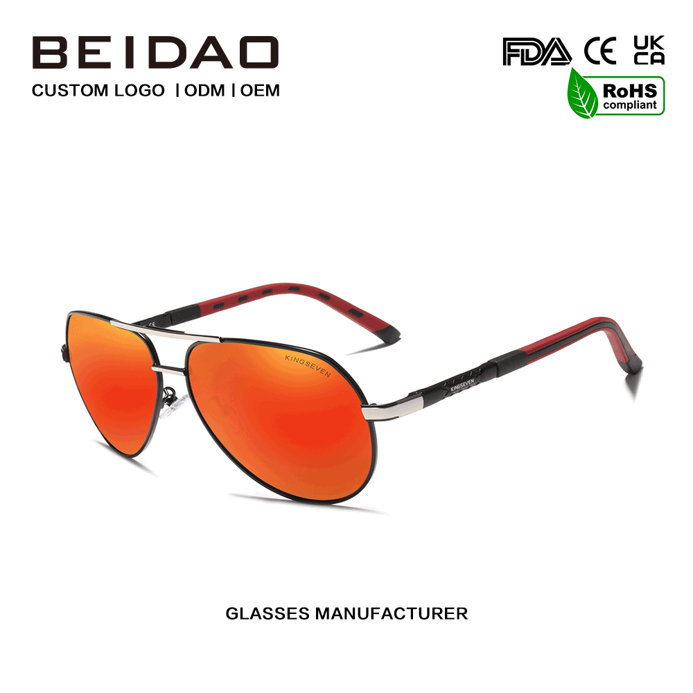 Lunettes de soleil à monture en alliage 2026, protection UV400