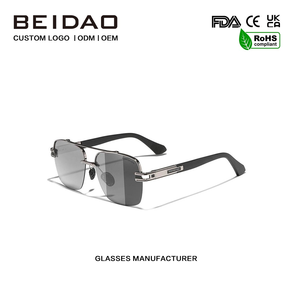 Lunettes de soleil polarisées rétro UV400 colorées