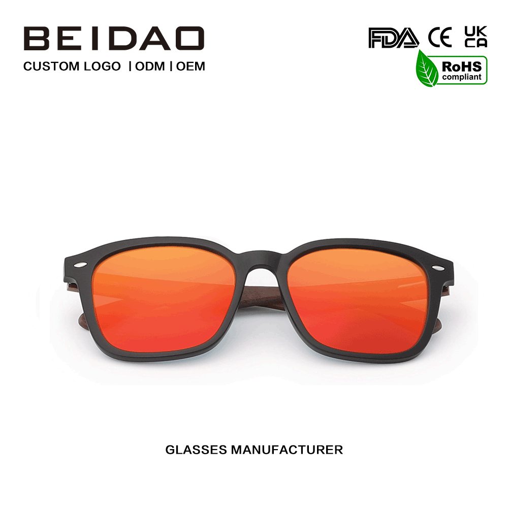 Lunettes de soleil polarisées à monture UV400 TR90 polarisées TAC à la mode
