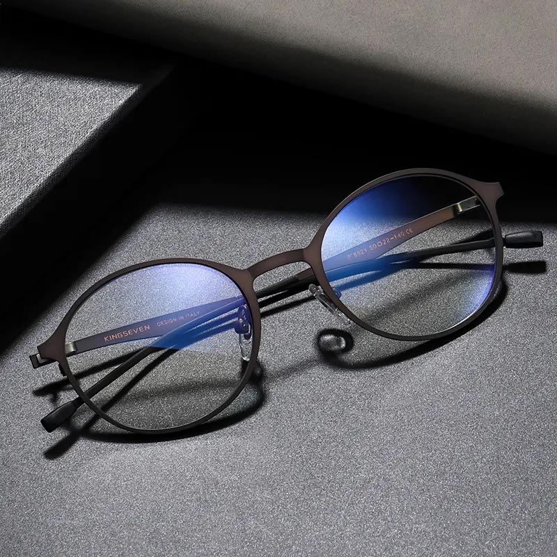 Lunettes anti-lumière bleue en titane tendance